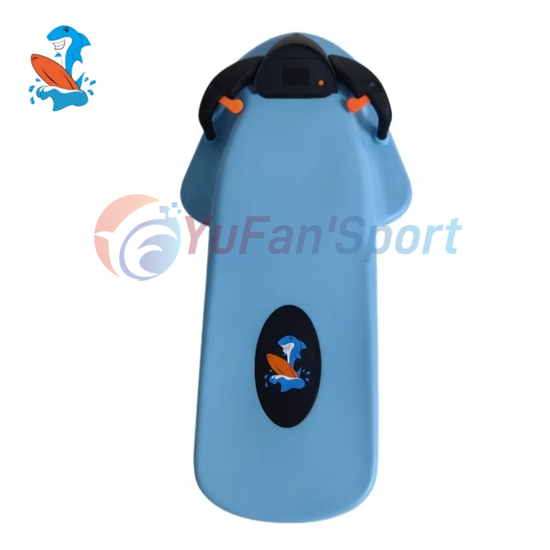 Electric jet surfboard water slide cart, a beginner's swimming and diving aid